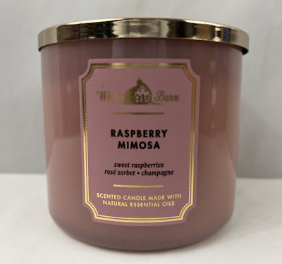 Bath & Body Works Raspberry Mimosa 3-Wick Scented Candle Rosé