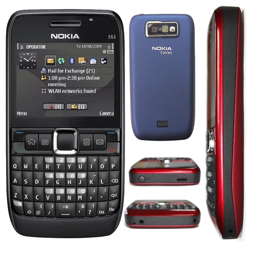 Nokia E63 sbloccato QWERTY 3G WIFI fotocamera Bluetooth radio FM cellulare originale - Foto 2 di 27