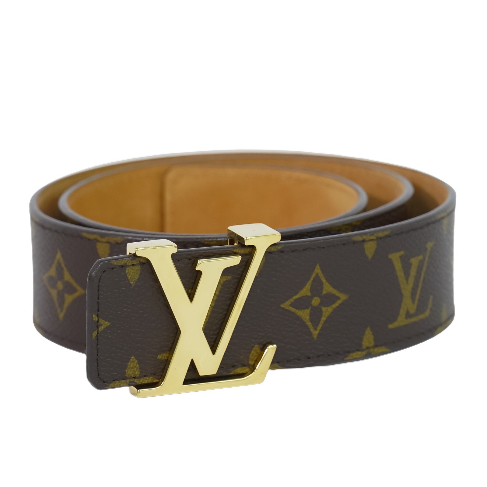 Authentic Louis Vuitton Gold Tone Belt Like New -  Israel