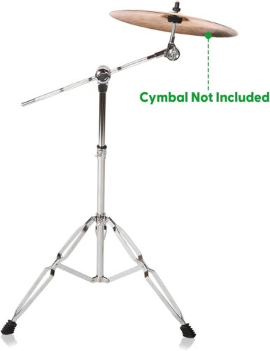 Zenison Becken BOOM STAND - Doppelt verstrebtes Stativ höhenverstellbar Chrom - Bild 8 von 8