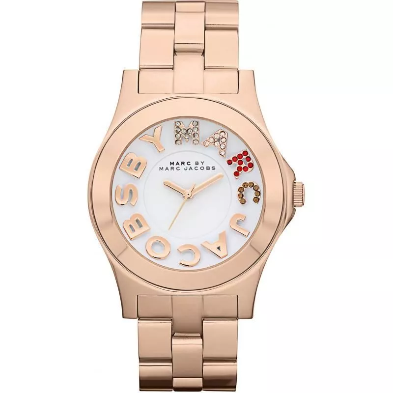 Marc jacobs rose top gold ladies watch