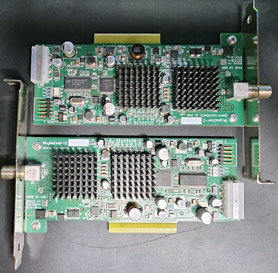 PAIR of Genpix Electronics SkyWalker-2 DVB-S 8psk pci-e tuner