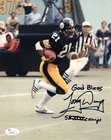 TONY DUNGY HAND SIGNED 8x10 COLOR PHOTO         PITTSBURGH STEELERS      JSA