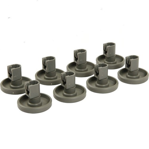 Strong Plastic Dishwasher Wheels for AEG Favorit Privileg Zanussi Set