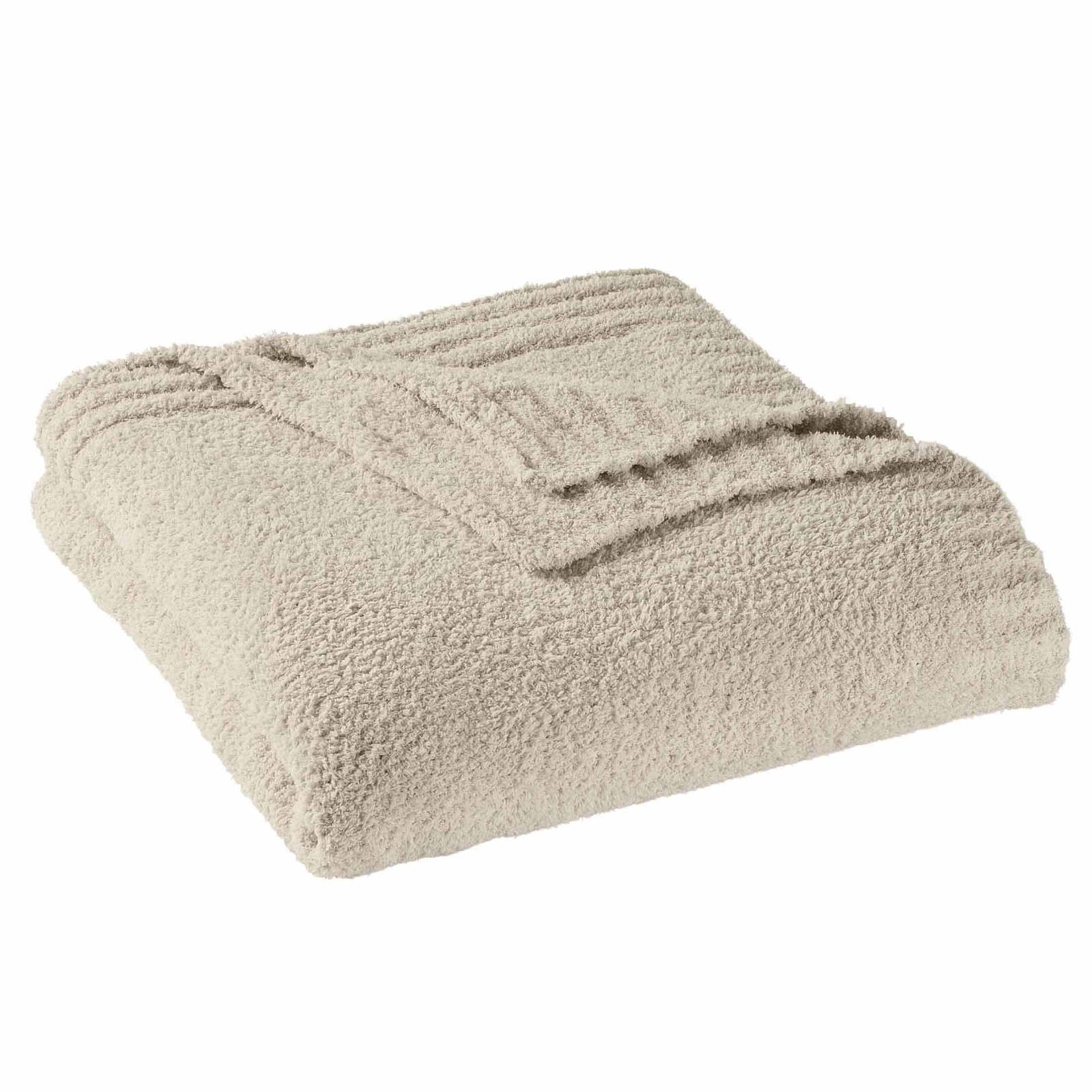 Better Homes & Gardens Cozy Knit Blanket, Beige,/King