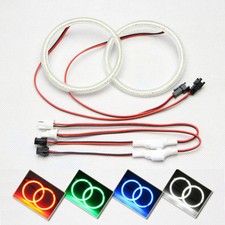 Led Smd Angel Eyes Halo Rings Kit Car Auto Motorcycle Headlight Driving Foglight