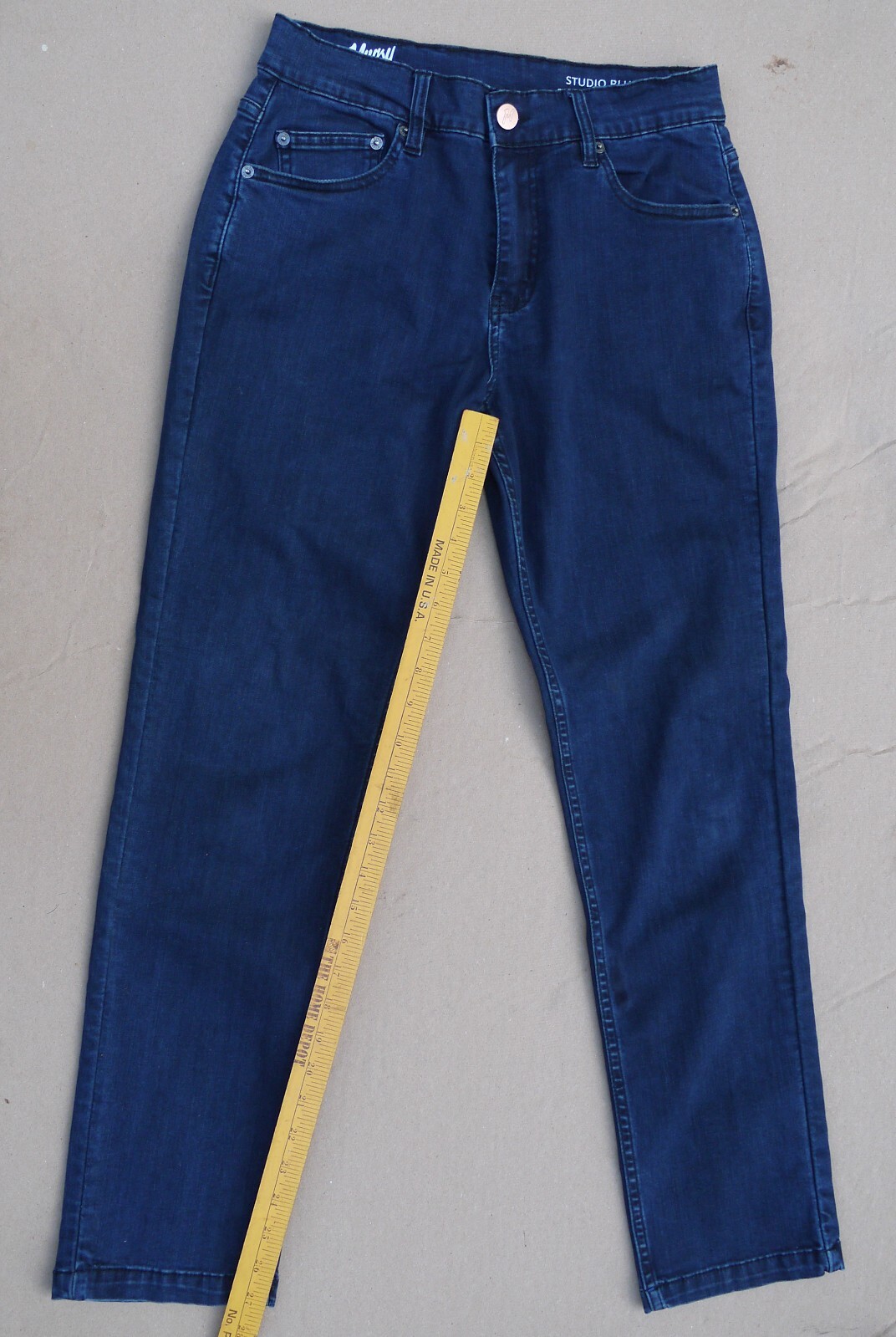 Mugsy Mens Studio Blues Classic Straight Jeans Stretch Denim 30x30 List ...