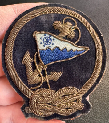 Vintage PACIFIC MARINERS YACHT CLUB (Marina del Rey, CA) Patch/Pin/Burgee/Flag