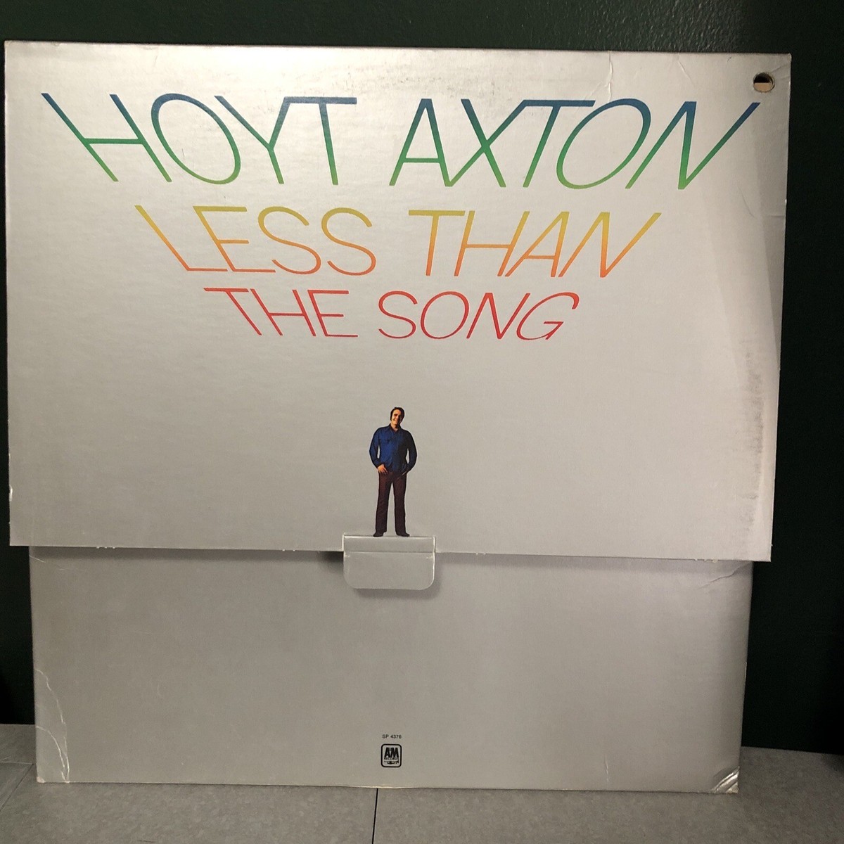 Hoyt Axton - Less Than The Song, 1973, A&M Records, SP-4376 Hoyt Axton - Less Than The Song, 1973, A&M Records, SP-4376