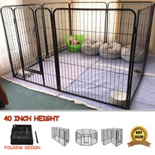 tall dog pen