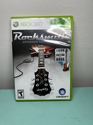 Rocksmith (Microsoft Xbox 360, 2011) Game Only