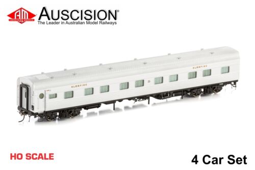 Auscision (NPS-18) Brisbane Limited, 1961-1990 Era - 4 Car Add-on-set HO Scale - Picture 2 of 5