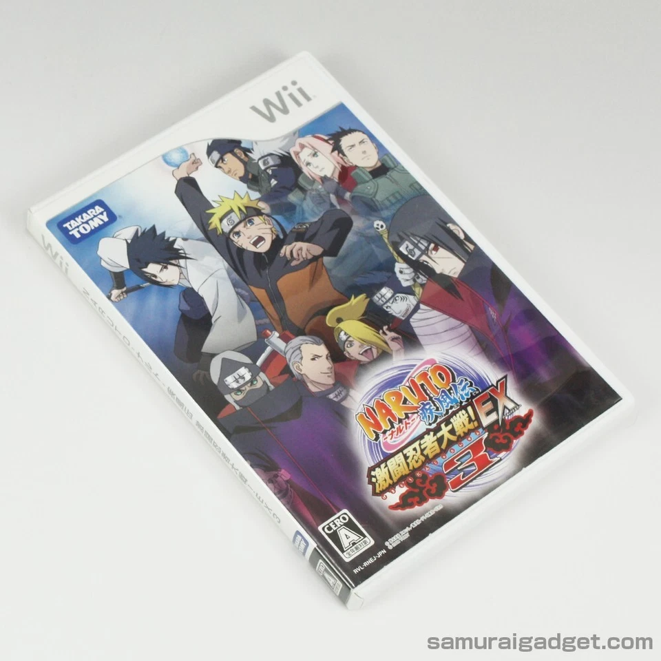 Naruto: Clash of Ninja Revolution 3 Nintendo Wii [Japan Import] Region:Japan - Image 3 of 4
