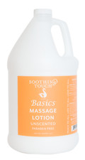 Soothing Touch Unscented Basics Massage Lotion - Gallon 128 Fluid Ounces 