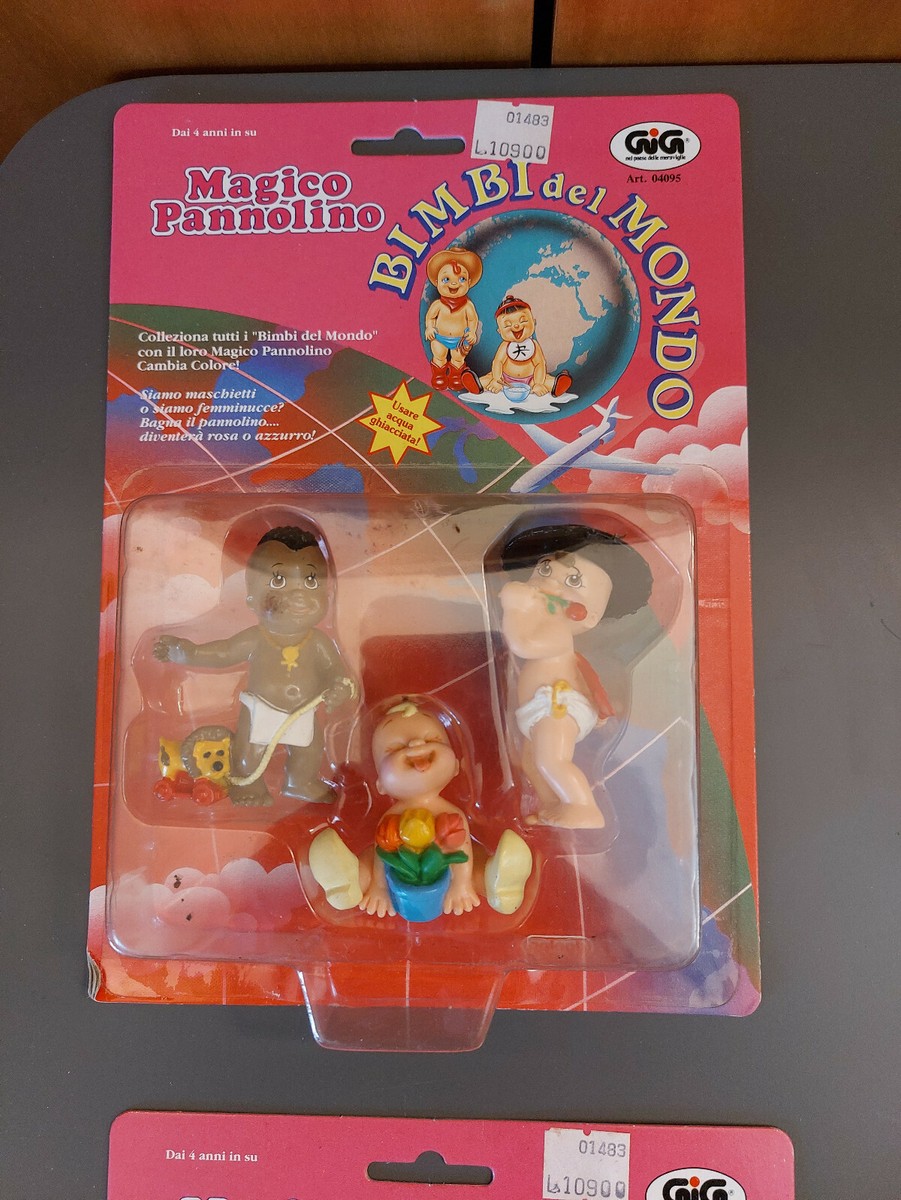 Lotto Pannolino Magico Bimbi Del Mondo GIG Vintage Toys fondi