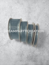 CELADON Organza SATIN EDGE Sheer Ribbon 100 nylon Choose Size  Yardage