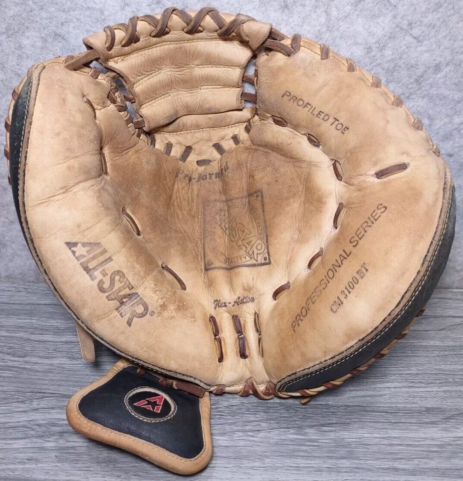 All Star Professional Series CM3100 BT Catchers Mitt Right Handed with Wrist Pad eBay