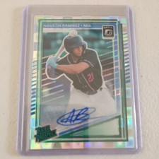 AGUSTIN RAMIREZ 2025 Optic Silver Pandora Rated Prospect Autograph Auto #10/25