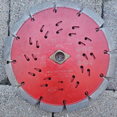 Hilti EQD SPX 7'' X 7/8'' Masonary Cutting Disk-Lot of 5 (2118017)