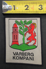 Patch militaire Suède Varberg Kompani.