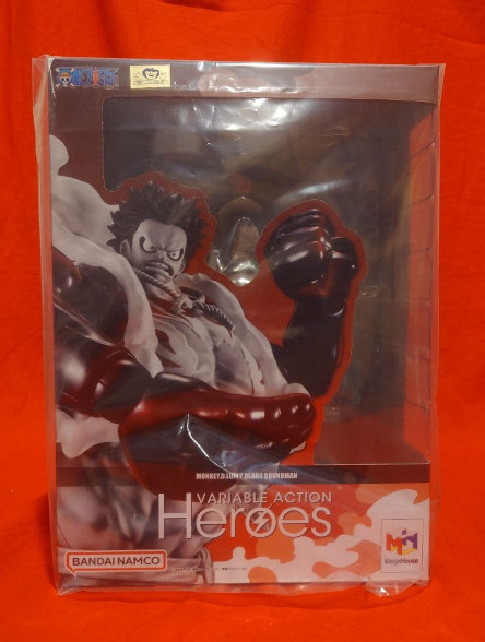 NEW MegaHouse Variable Action Heroes One Piece Monkey D. Luffy Gear 4 Boundman