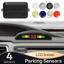 12V Car LED Radar Parking Sensor Parking Kit Display Alarm With 22MM 4 Sensors