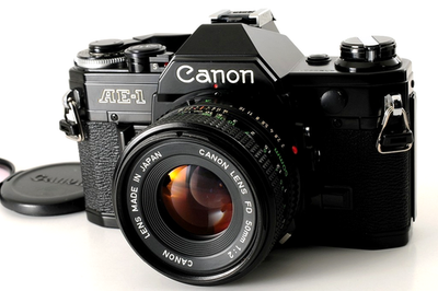 ALL Works/ NEAR MINT] Canon AE-1 35mm Film Camera FD 50mm f/2 From