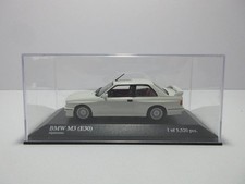 1/43 Minichamps BMW M3 E30 Diecast Car White