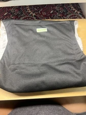 wegreeco male dog belly wrap size XL black super absorbant 