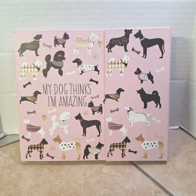 Chasing Baxter 2018 Lula Bijoux My Dog Thinks Im Amazing Trifold Sticky Note Set