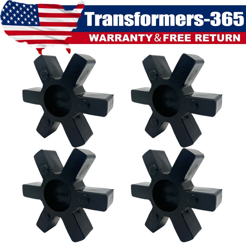 4x L150 NBR Rubber Spider Insert Fits L-150 Lovejoy Martin L-Jaw Coupling