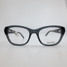 Nine West NW5115 029 Gray Cat Eye Eyeglasses Frames Women 52-18-135 NEW