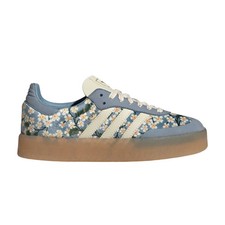 Liberty London x Adidas Womens Sambae Blue Cream White JQ6046 Available Now