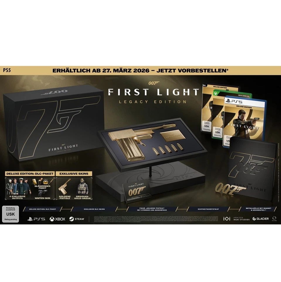 007 First Light Legacy Collector's Edition (PS5) Playstation 5 NEU PREORDER 2026