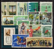 E158 Jamaica - Small lot with modern stamps