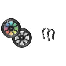 Diamond Audio POD8F4B Black 8" Speaker Pods with 2.25" clamps