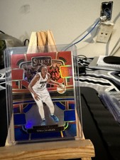 2024 Panini Select WNBA #83 Tina Charles Red and Blue Prizms #/399