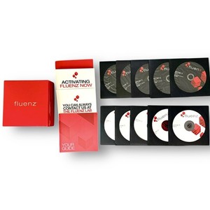 Learn German: Fluenz German 1-5 DVD-ROM & 1-5 Audio CD (10 Discs) Complete Set