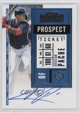 2020 Panini Contenders Prospect Ticket Cristian Pache #PT-CP Auto
