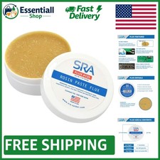 SRA 135 No Clean Rosin Paste Soldering Flux - Perfect for Electronics, 2oz