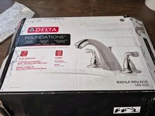 Delta Foundations 2-Handle Bathroom Faucet 8" - Chrome