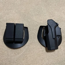 Blackhawk Close Quarters Concealment  Paddle Holster & Clip Holder Black RH