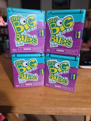 LOT OF 4 Little Big Bites T FurReal S1 Dare to Unbox The Bite Blind Box NEW Bn15