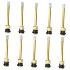 10 Piece TR572 Brass Valve Stems for Commercial Vehicles. Fits TR572 10pcs