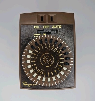 Vintage Toastmaster Ingraham Multiple Program Timer Model 12-047