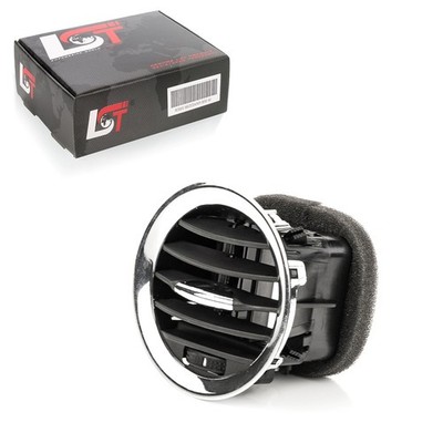 Grille de Ventilation Buse D'Air Vent, Noir Chrome pour Opel Adam Corse