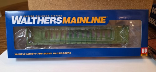 Coche plano Burlington RR 72' Centerbeam 624434 Opera Window Walthers 910-50733 HO | Condition: New