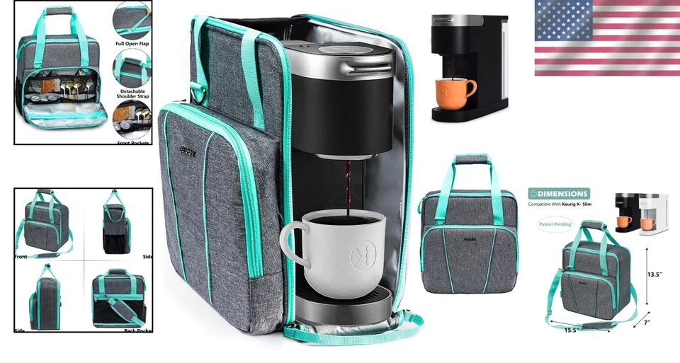 Portable Keurig Travel Coffee Maker Bag - Image 2 of 4