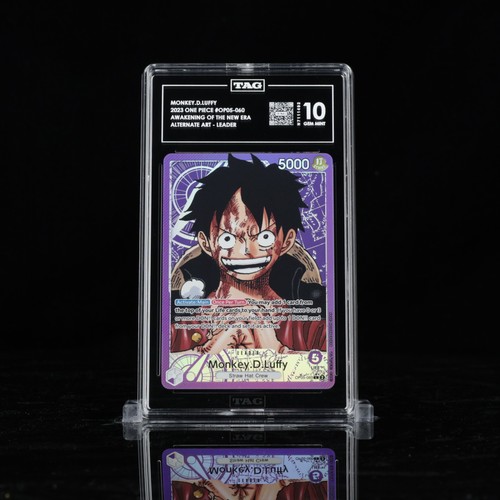 Monkey.D.Luffy (Alternate Art) graded TAG 10 for sale on eBay
