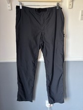 Patagonia Grey Nylon Hiking Trousers Size S Adjustable Waist Outdoor Climbing